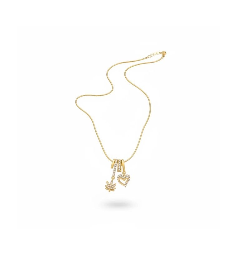 Breloque Chain — gold plated fine charm necklace